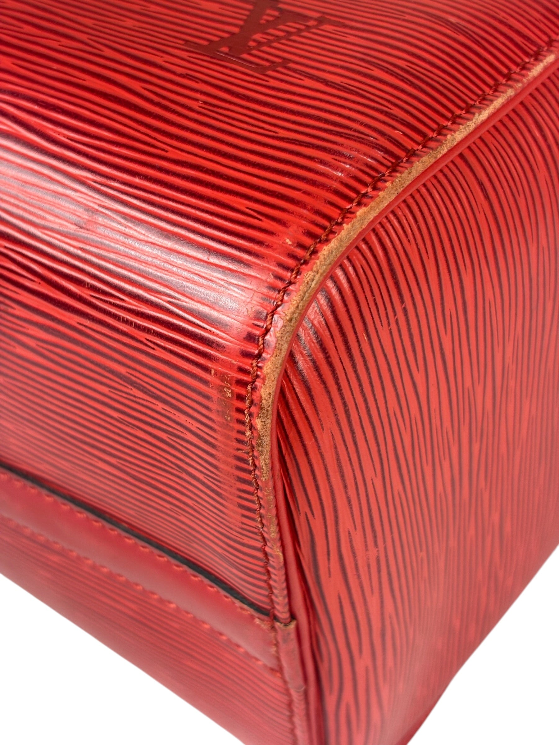 Louis Vuitton Red Epi Leather Speedy 25cm