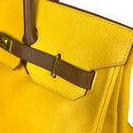 Hermes Birkin 35 Cushvel Havana x Jaune