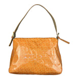 Fendi Orange Vinyl Mamma Baguette