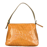 Fendi Orange Vinyl Mamma Baguette