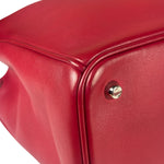 Christian Dior Red Leather Diorissimo Tote