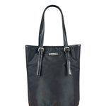 Burberry Vintage Blue Label Nylon Bucket Tote Bag