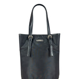 Burberry Vintage Blue Label Nylon Bucket Tote Bag