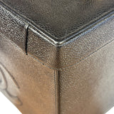 Chanel Black Caviar Leather Vanity Train Case 1995