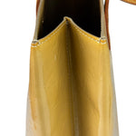 Louis Vuitton Yellow Vernis Reade Tote MM