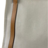 Hermes Beige/Brown Leather Trim Cabalicol Tote