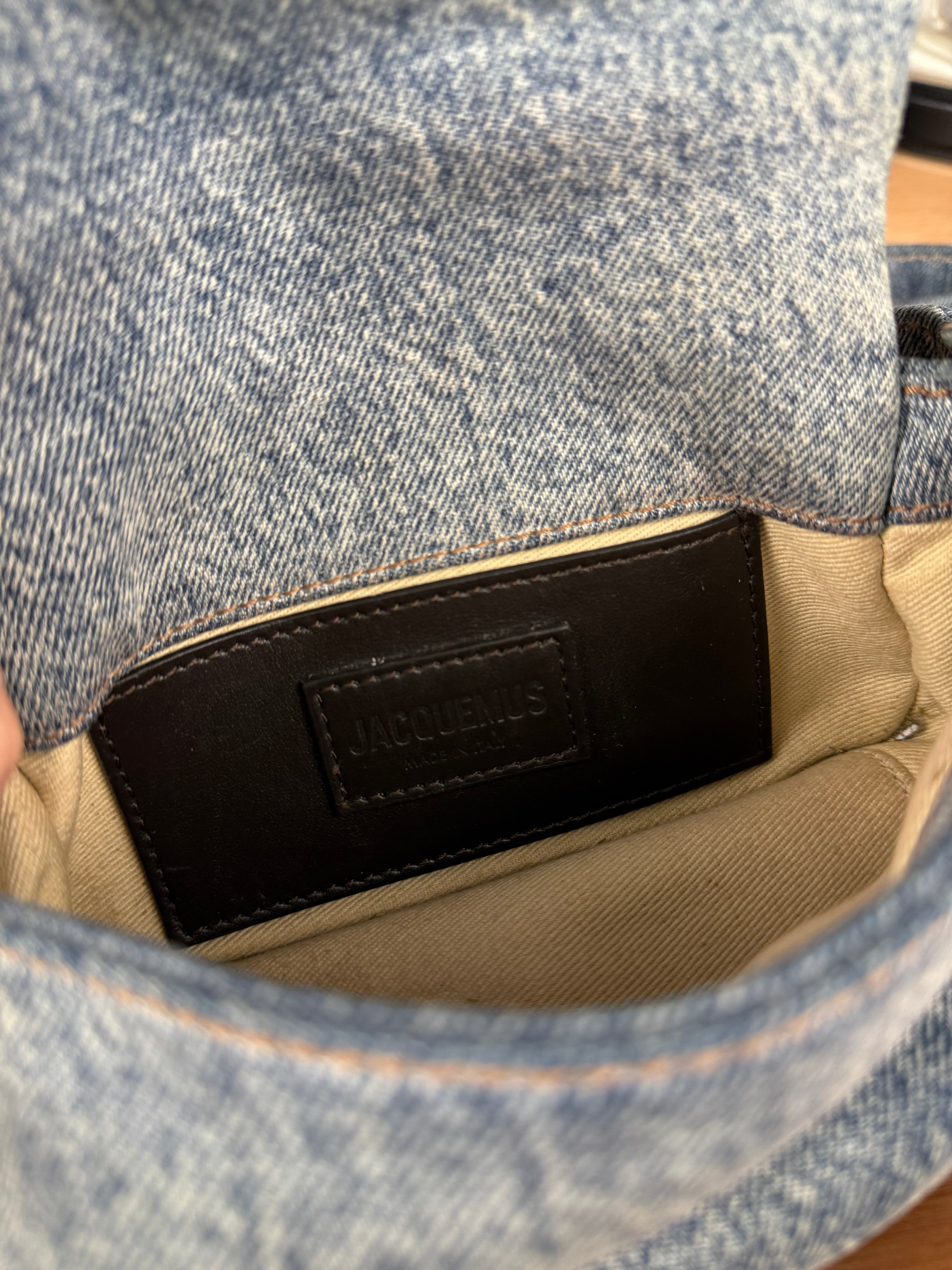 Jacquemus Le Petit Bambimou Denim Crossbody Bag