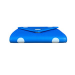 Balenciaga Blue Polka Dot Tri-Fold Wallet