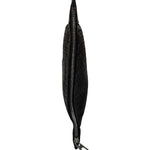Bottega Veneta Black Intrecciato Zip Pouch
