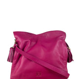 Loewe Pink Calfskin Flamenco Crossbody Bag