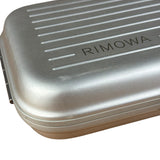 Rimowa Aluminium Personal Sling Clutch Silver