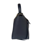 Celine Navy Grained Calfskin Belt Two-Way Bag