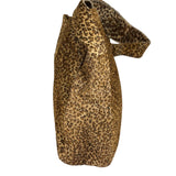 Bottega Veneta Vintage Leopard-Print Pony Hair Tote Bag