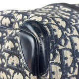 Christian Dior Vintage Navy Blue Trotter Boston Bag