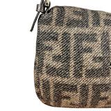 Fendi Wool Zucca Baguette