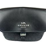 Coach Black Leather Pace Messenger Crossbody Bag