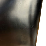 Saint Laurent Black Leather Shopping Tote Bag