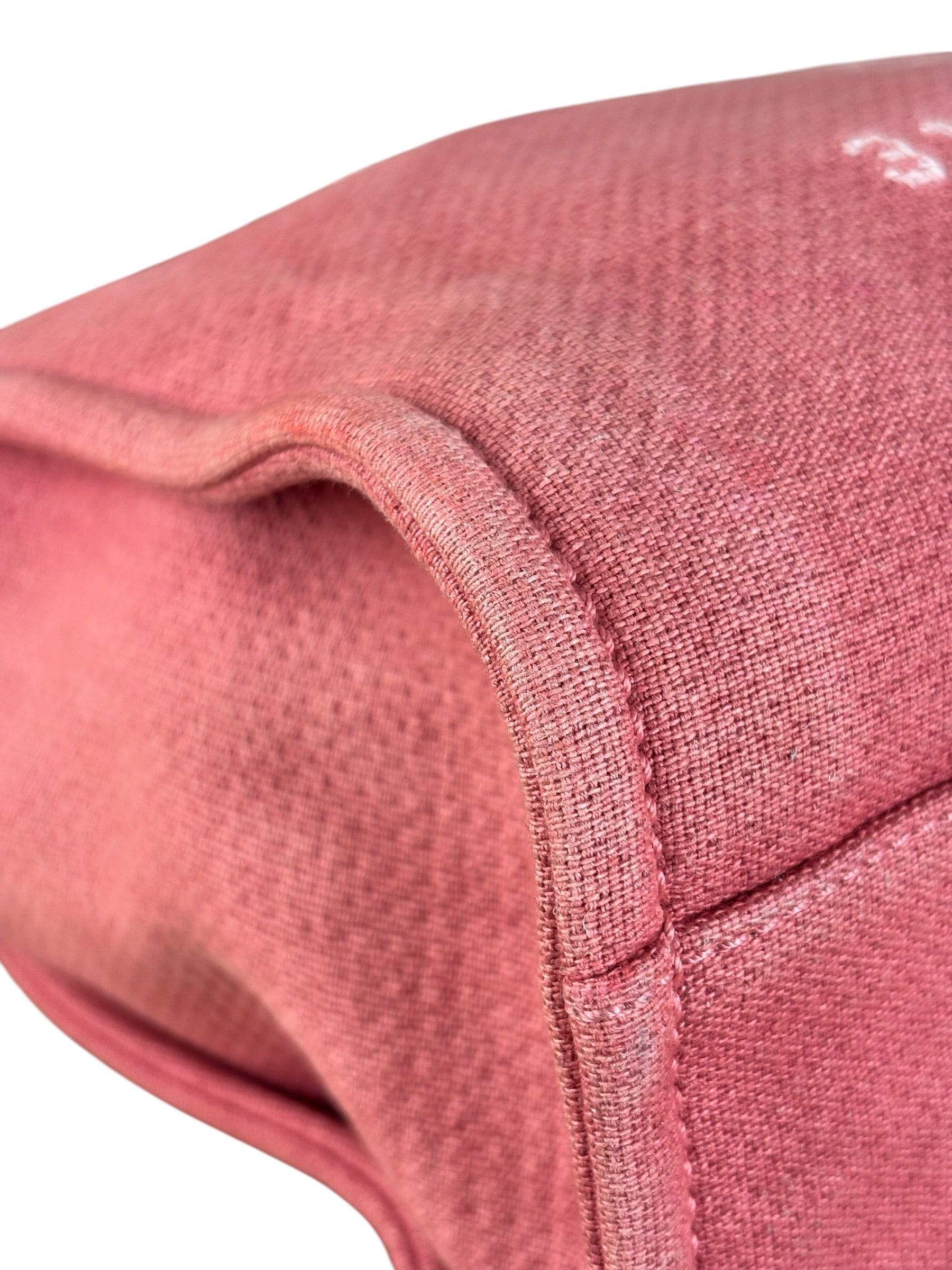Chanel Coral Pink Medium Deauville Shopping Tote Bag 2014