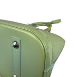 Louis Vuitton Green Patent Epi Alma Handbag