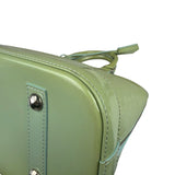 Louis Vuitton Green Patent Epi Alma Handbag