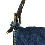 Fendi Vintage Dark Denim Baguette