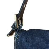 Fendi Vintage Dark Denim Baguette