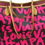Louis Vuitton x Stephen Sprouse Graffiti Pink/Brown Monogram Neverfull GM