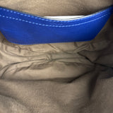 Chloe Large Marcie Saddle Bag Blue