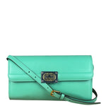 Gucci GG Green Matisse Leather Flap Shoulder Bag