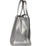 Telfar Small Silver Shopping Tote