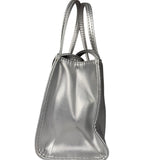 Telfar Small Silver Shopping Tote