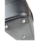 Burberry Black Leather Hobo Bag