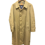 Burberry Vintage House Check Lined Long Coat