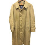Burberry Vintage House Check Lined Long Coat