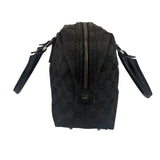 Gucci Black GG Canvas Monogram Hand Bag