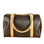 Celine Macadam Vintage Mini Boston Handbag
