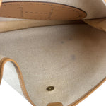 Hermes Brown Leather Trim Evelyne 2004