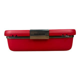 Balenciaga Lunch Box Logo Clutch