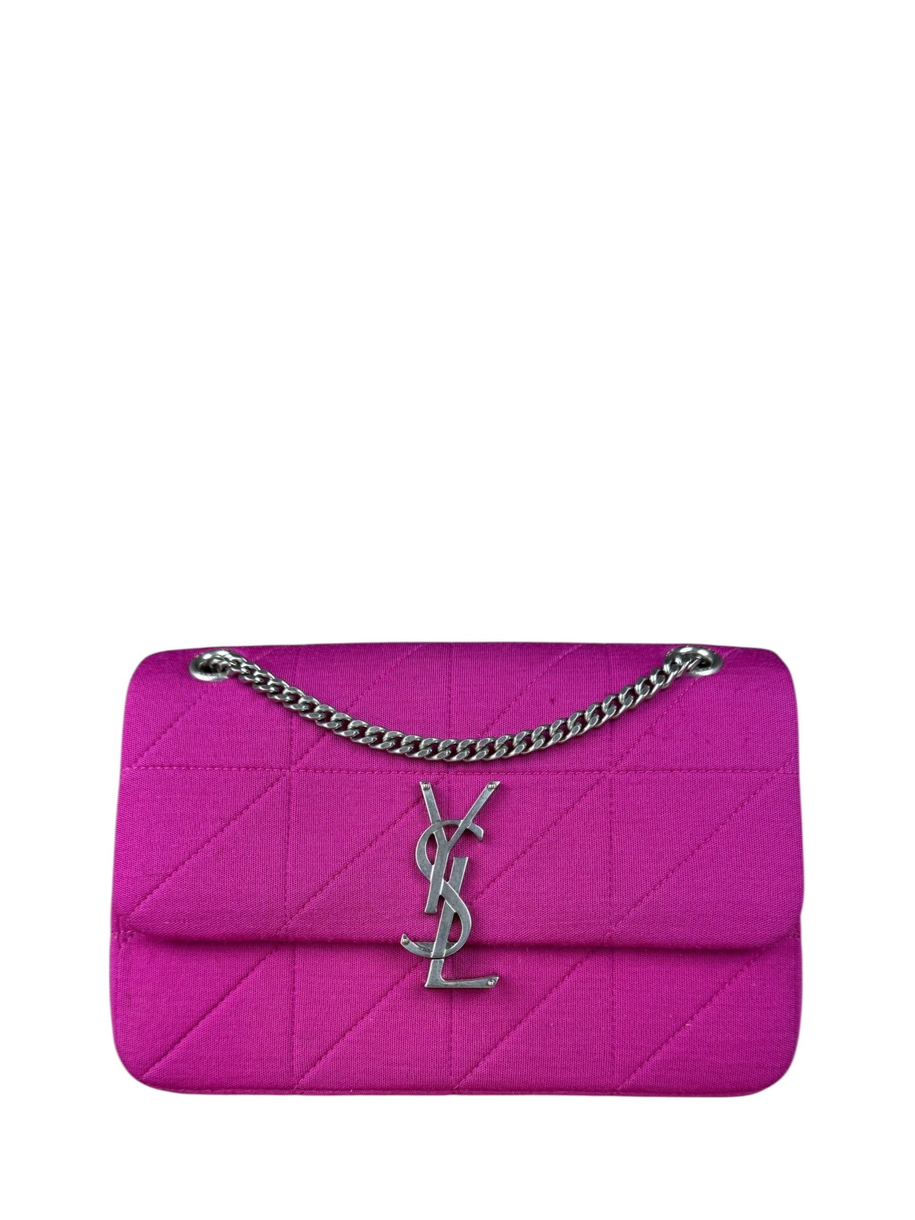 Yves Saint Laurent Pink Jersey Jamie Bag