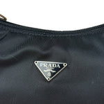 Prada Vintage Black Nylon Pochette
