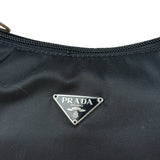 Prada Vintage Black Nylon Pochette