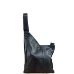 Prada Black Leather Sleek P&D Crossbody Bag