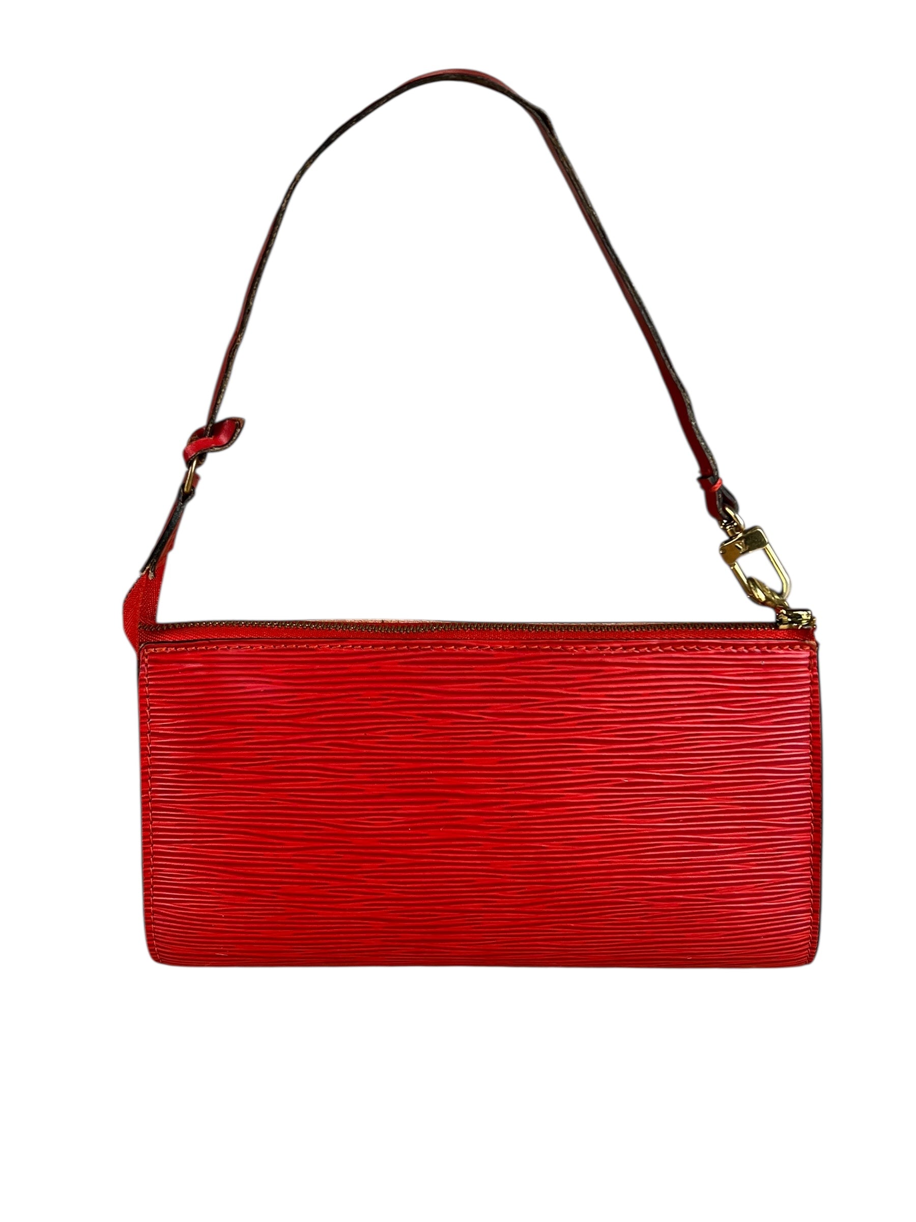 Louis Vuitton Red Epi Pochette