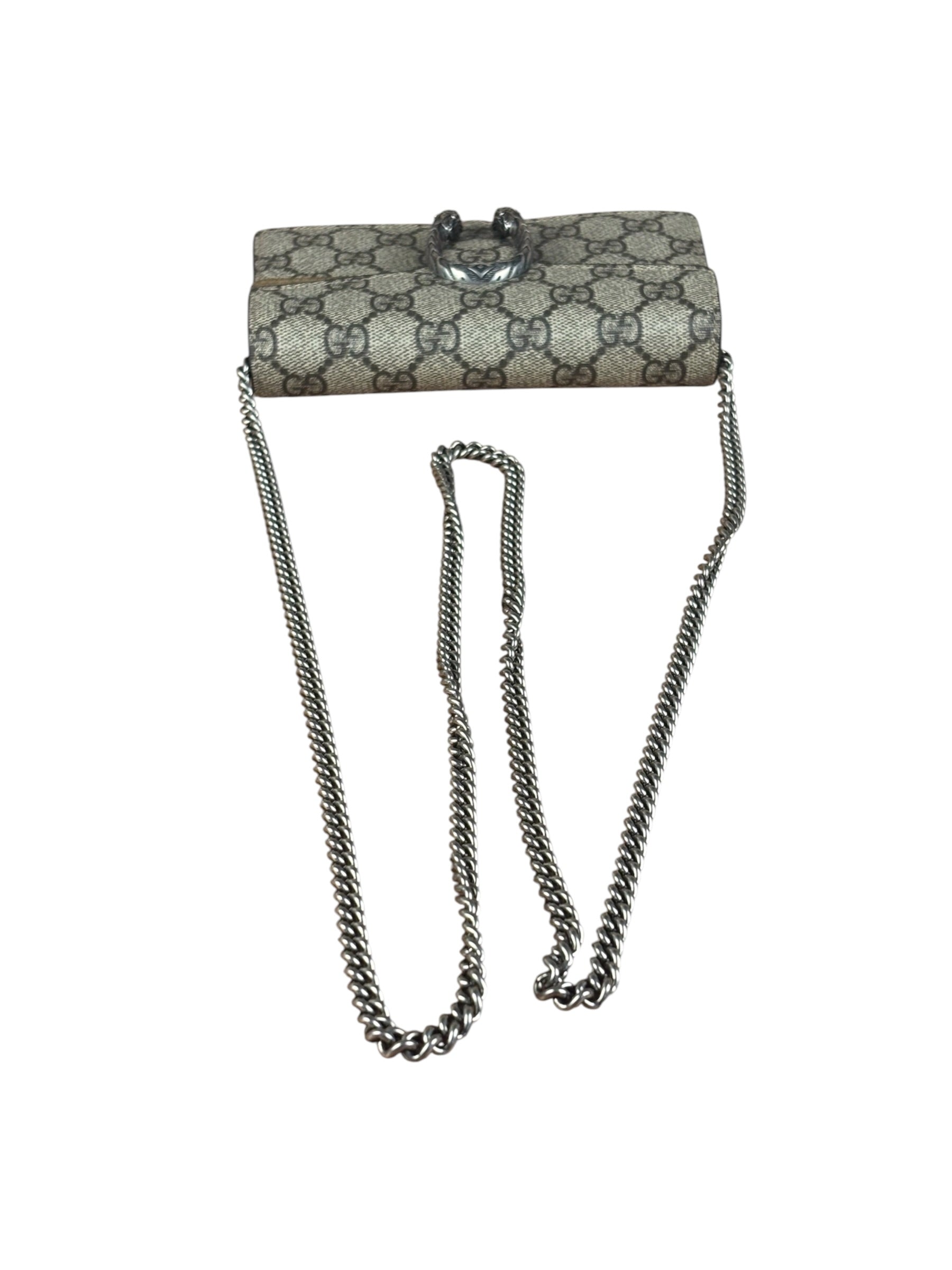Gucci GG Supreme Monogram Mini Dionysus Shoulder Bag