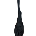 Prada Vintage Black Nylon Hobo Shoulder Bag