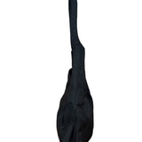 Prada Vintage Black Nylon Hobo Shoulder Bag