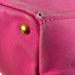 Prada Vintage Pink M Canapa Tote