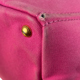 Prada Vintage Pink M Canapa Tote