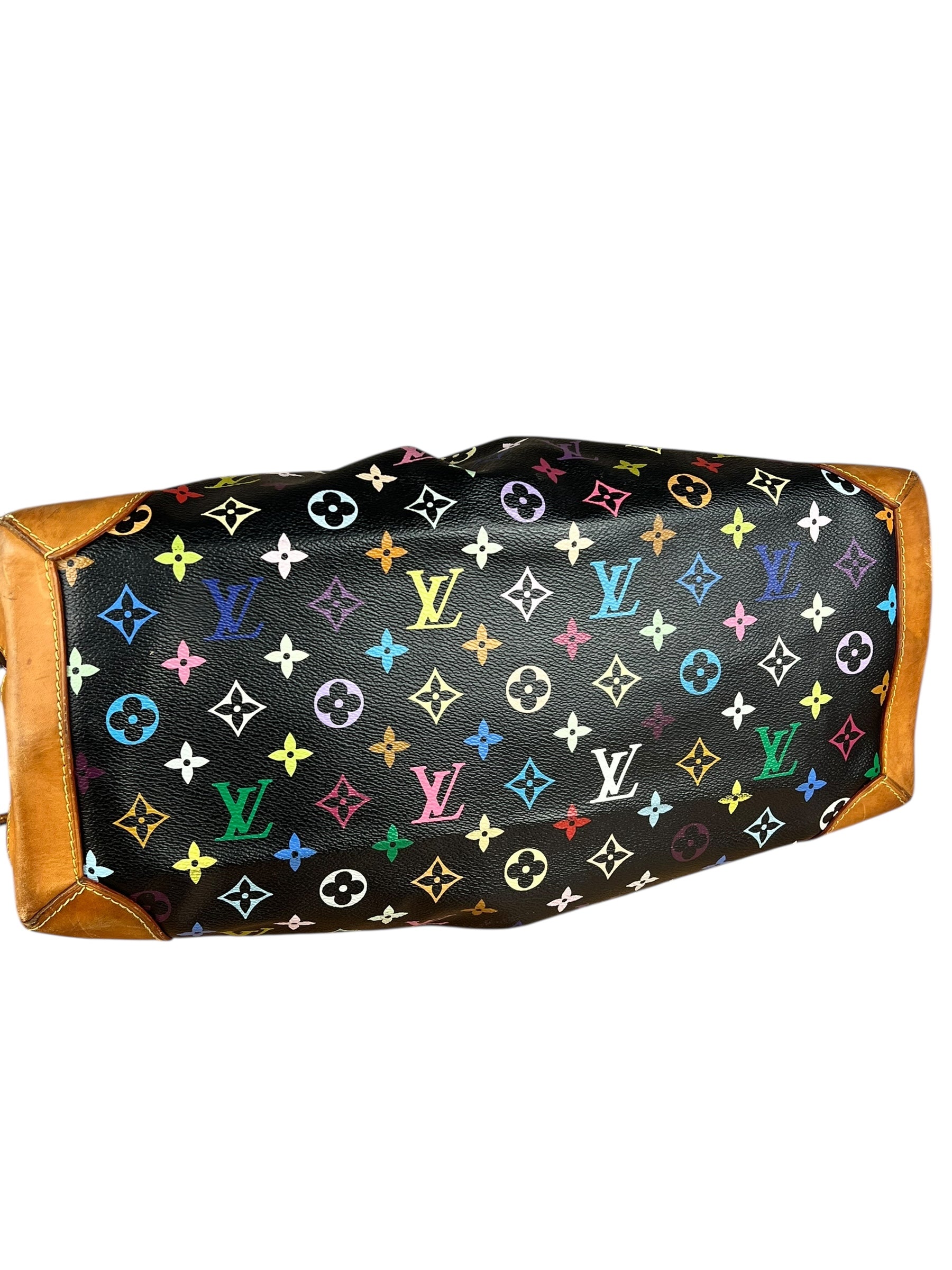 Louis Vuitton Black Murakami Ursula Handbag