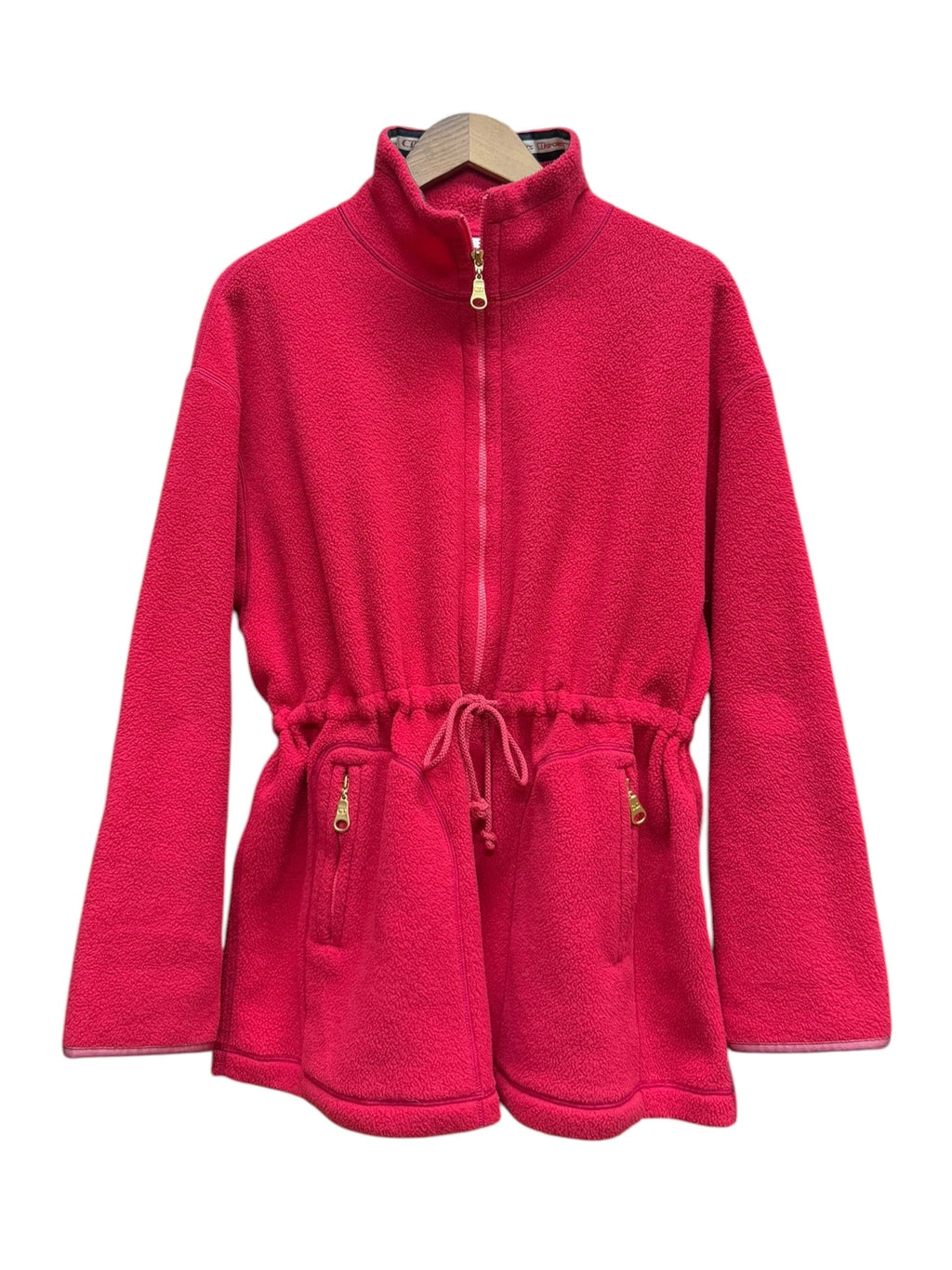 Christian Dior Vintage Sport Pink Fleece Jacket